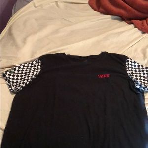 Vans checkered sleeved shirt